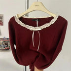 Lace Round Neck T-Shirt