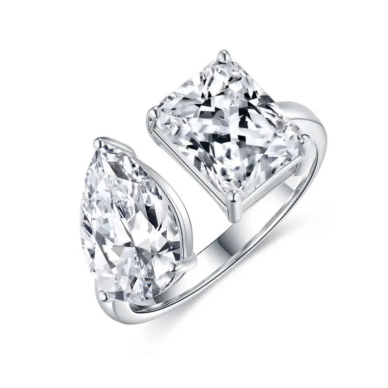 Luxury 6cttw Moissanite Ring