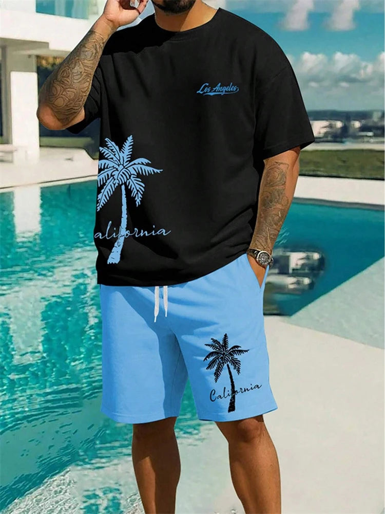 Print Shorts Set