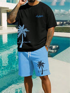 Print Shorts Set