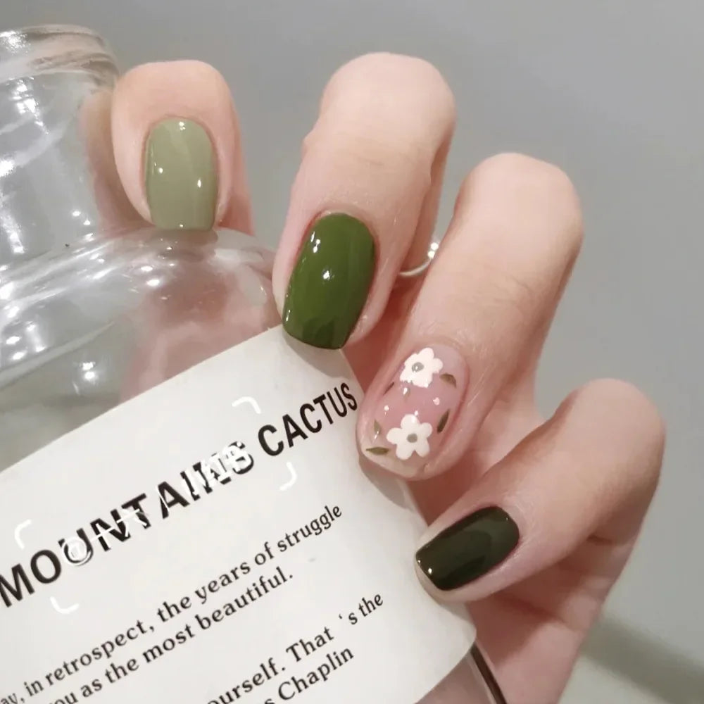 24pcs Professional Ultra-thin Finished Fake Nails