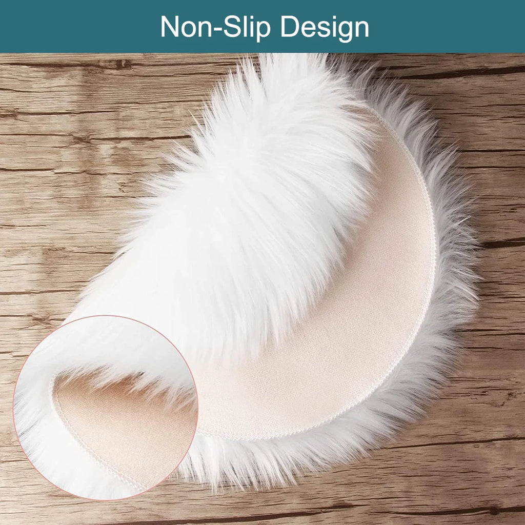 Plush Round Multifunctional Mat