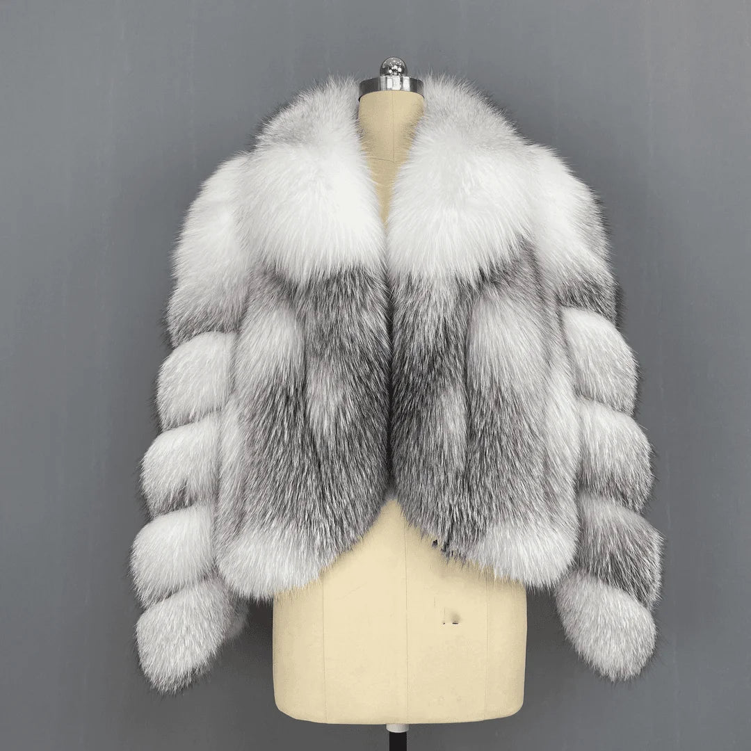 Real Fox Fur Coat