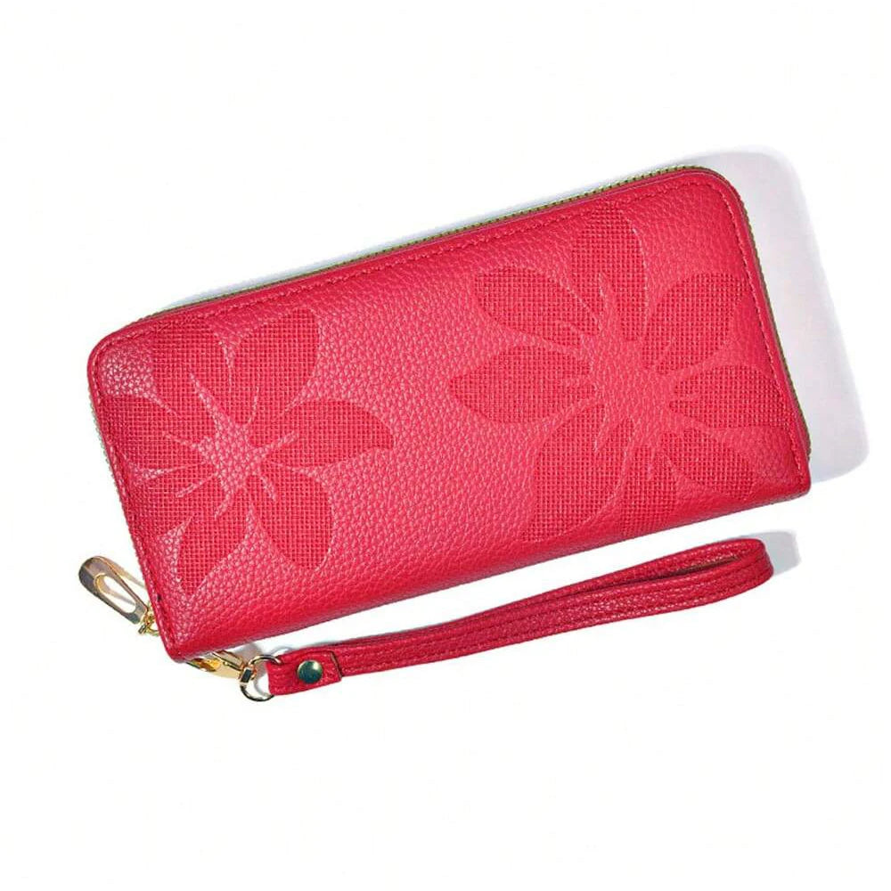 Flower PU Leather Wallet