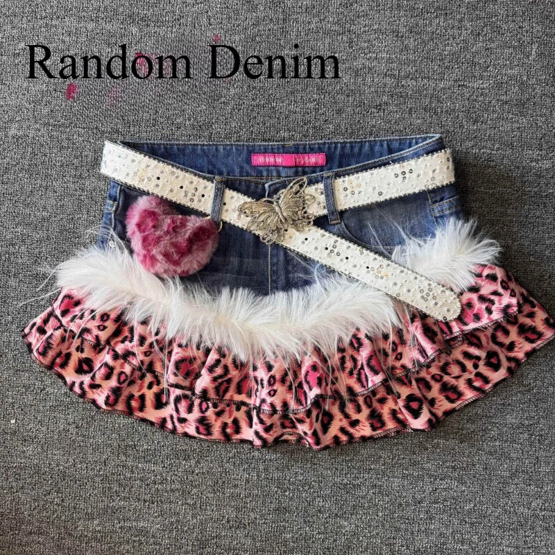 Leopard Mini Skirt