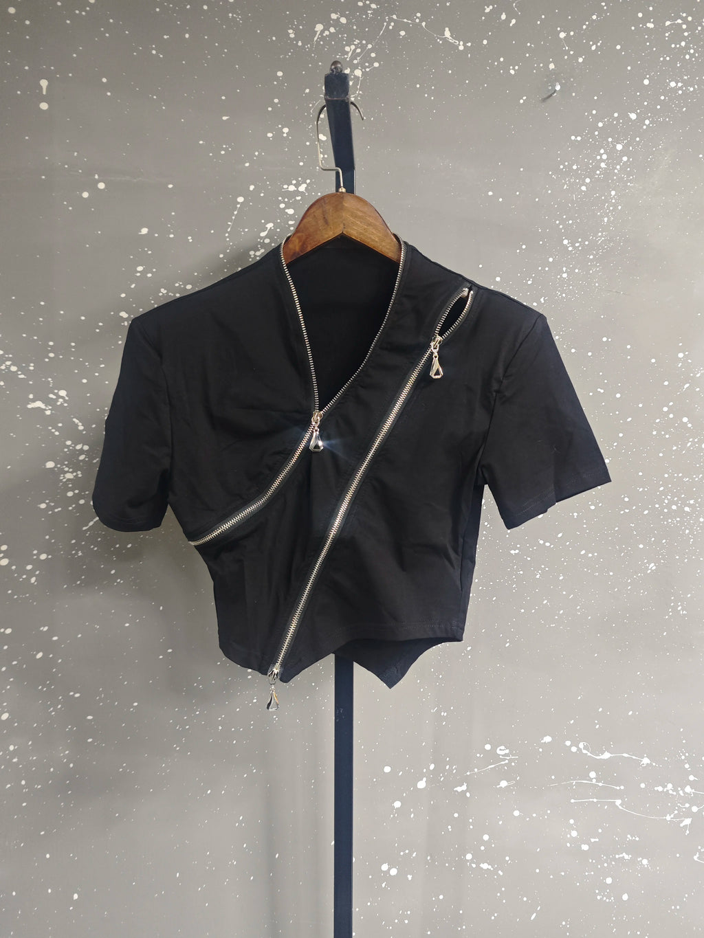 DEAT Zipper T-Shirt