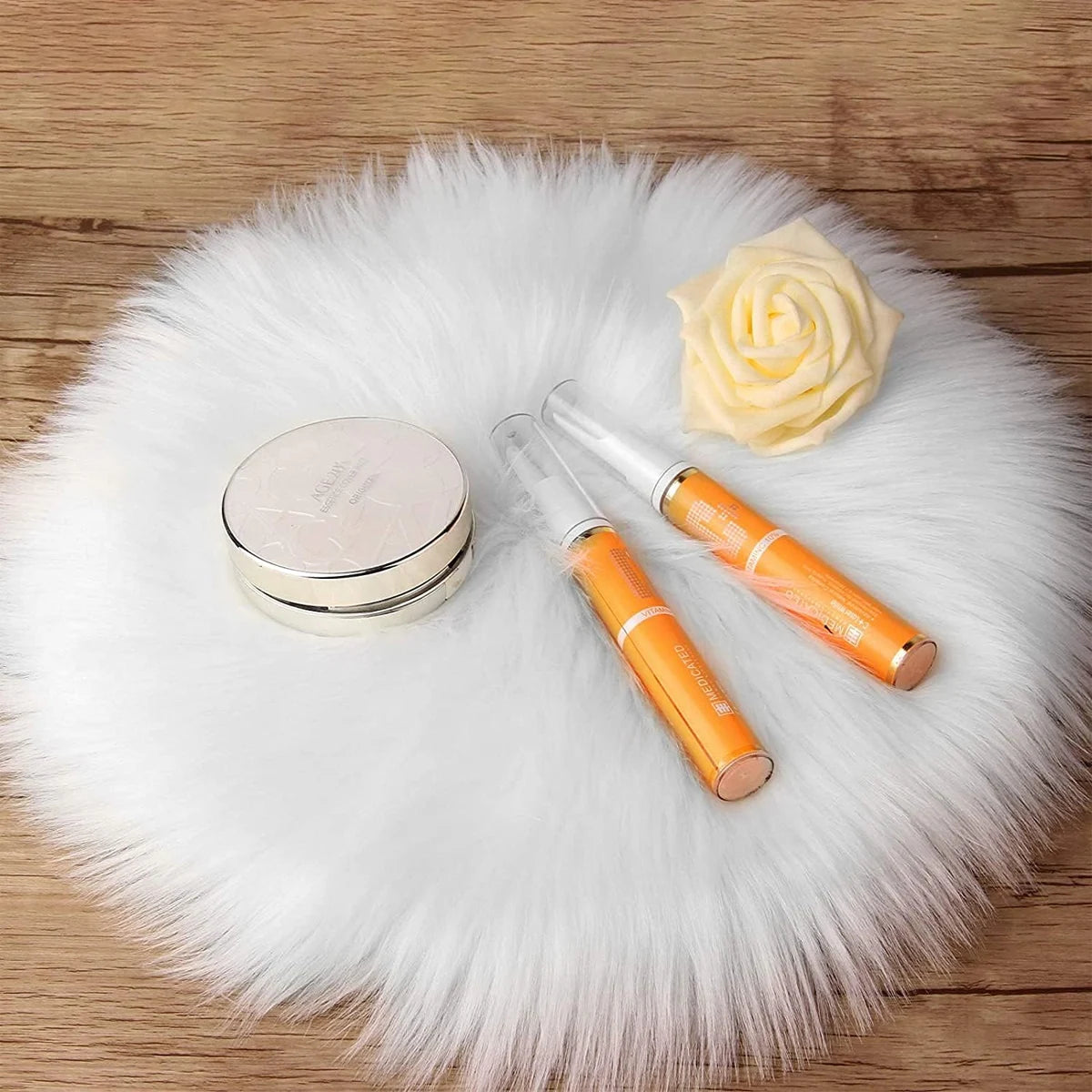 Plush Round Multifunctional Mat