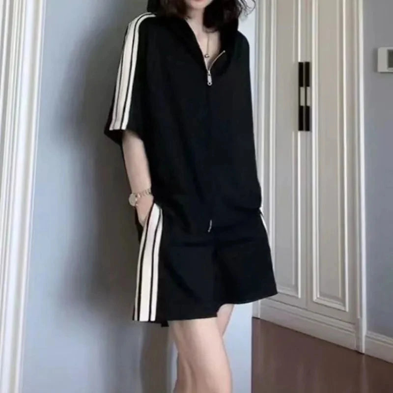 Loose Shorts Two Piece Sets