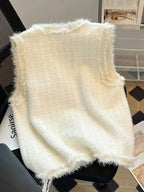 Glittery Knit Vest