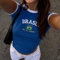 Brazil Crop Top