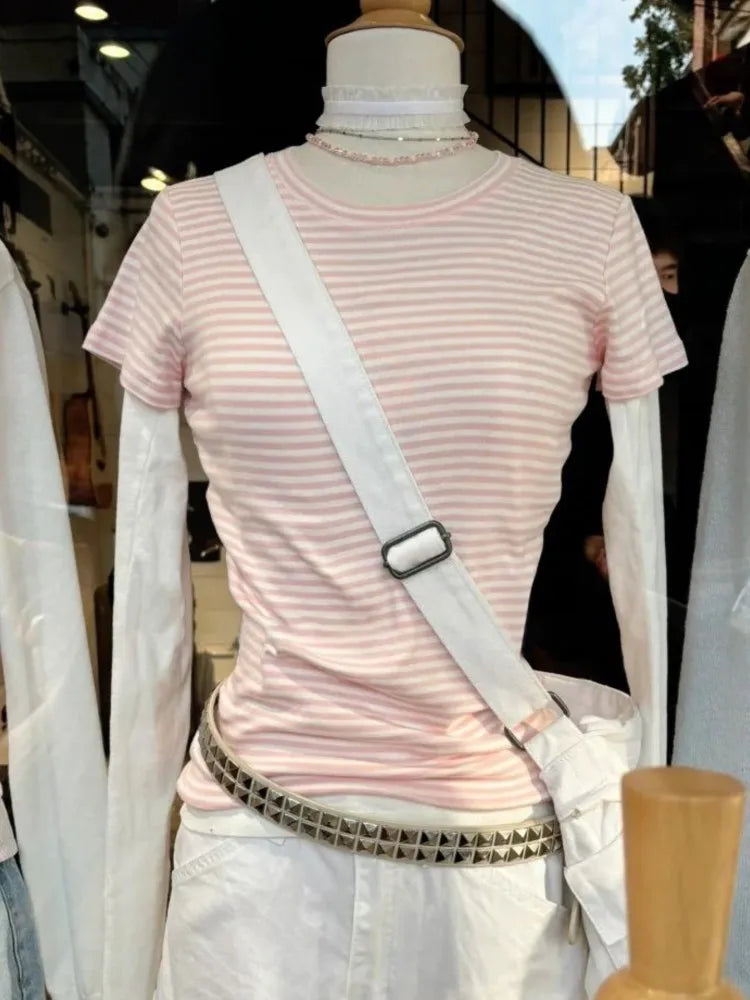 Striped Slim Tee