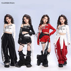 Off Shoulder Crop Top Jogger Pants Set
