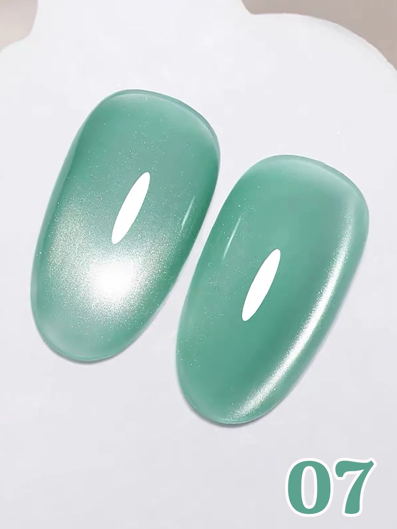 MIANEL 12ML Flower-like Satin Cat Eye Gel Nail Polish Popular Whitening Nail Polish Suitable Red Nails Blue Nails 1-12pcs