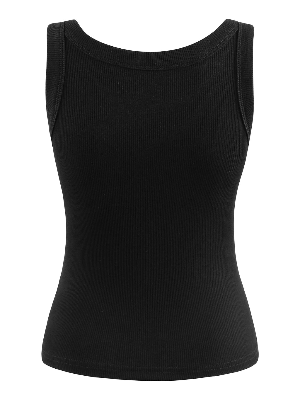 3PCS Ribbed Cotton Tank Top