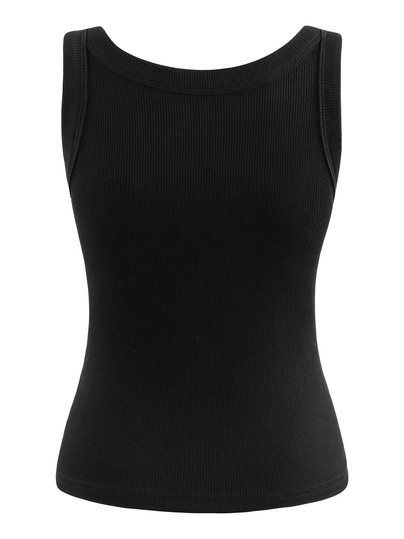 3PCS Ribbed Cotton Tank Top