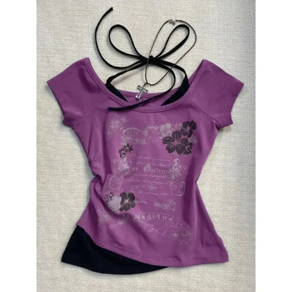 Fake Two Tunic Tee