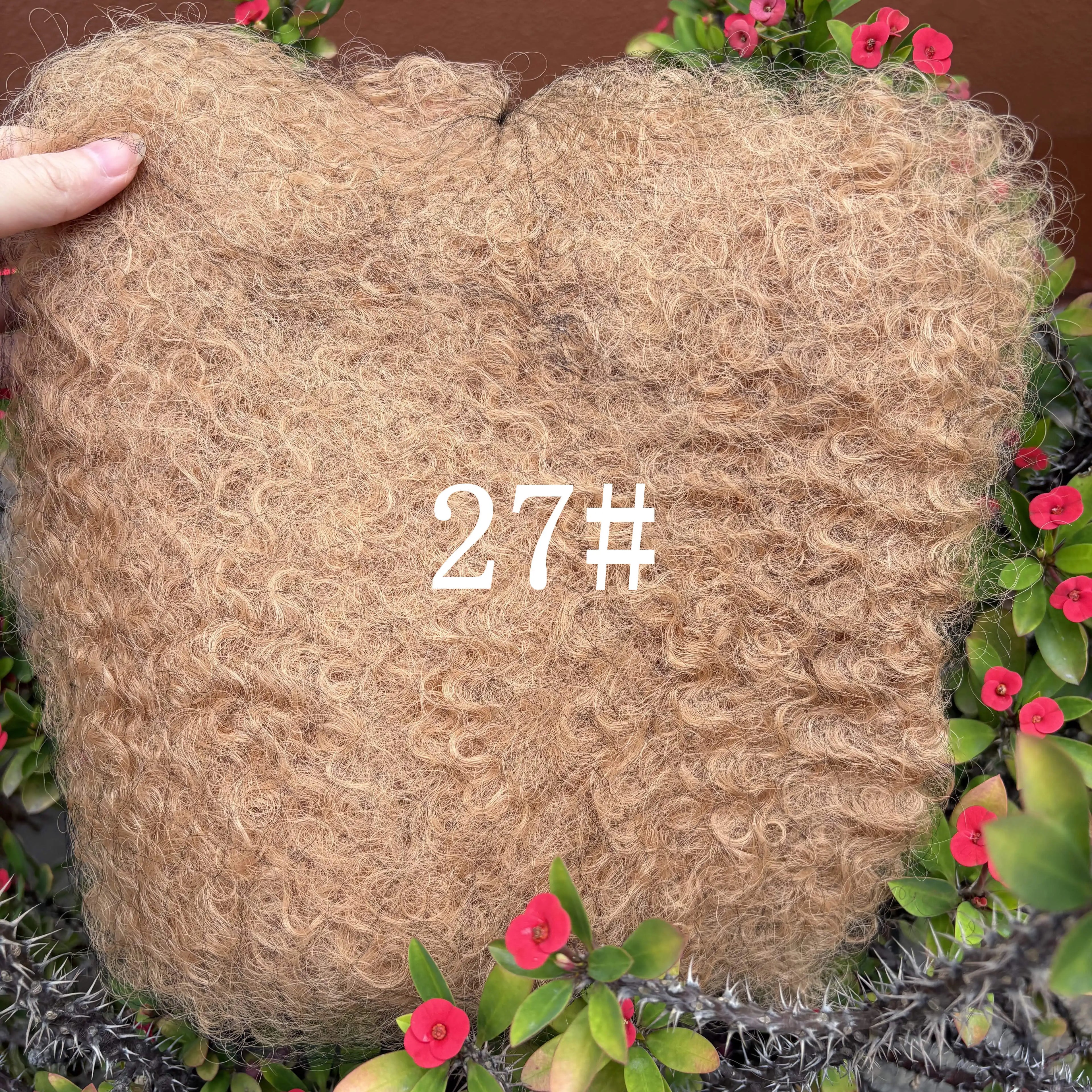 4C Afro Kinky Bulk Human Hair 50g/Pack