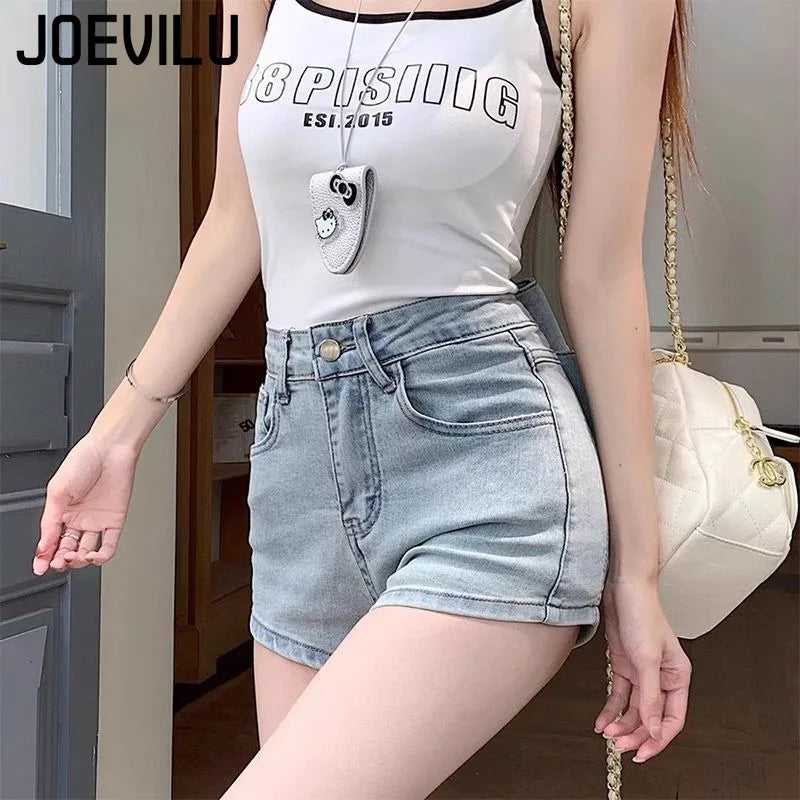 Bow Denim Shorts