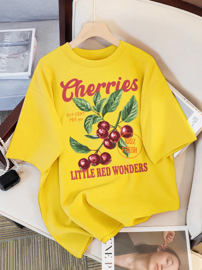 チェリー100%フレッシュ リトルレッドワンダーズTシャツ