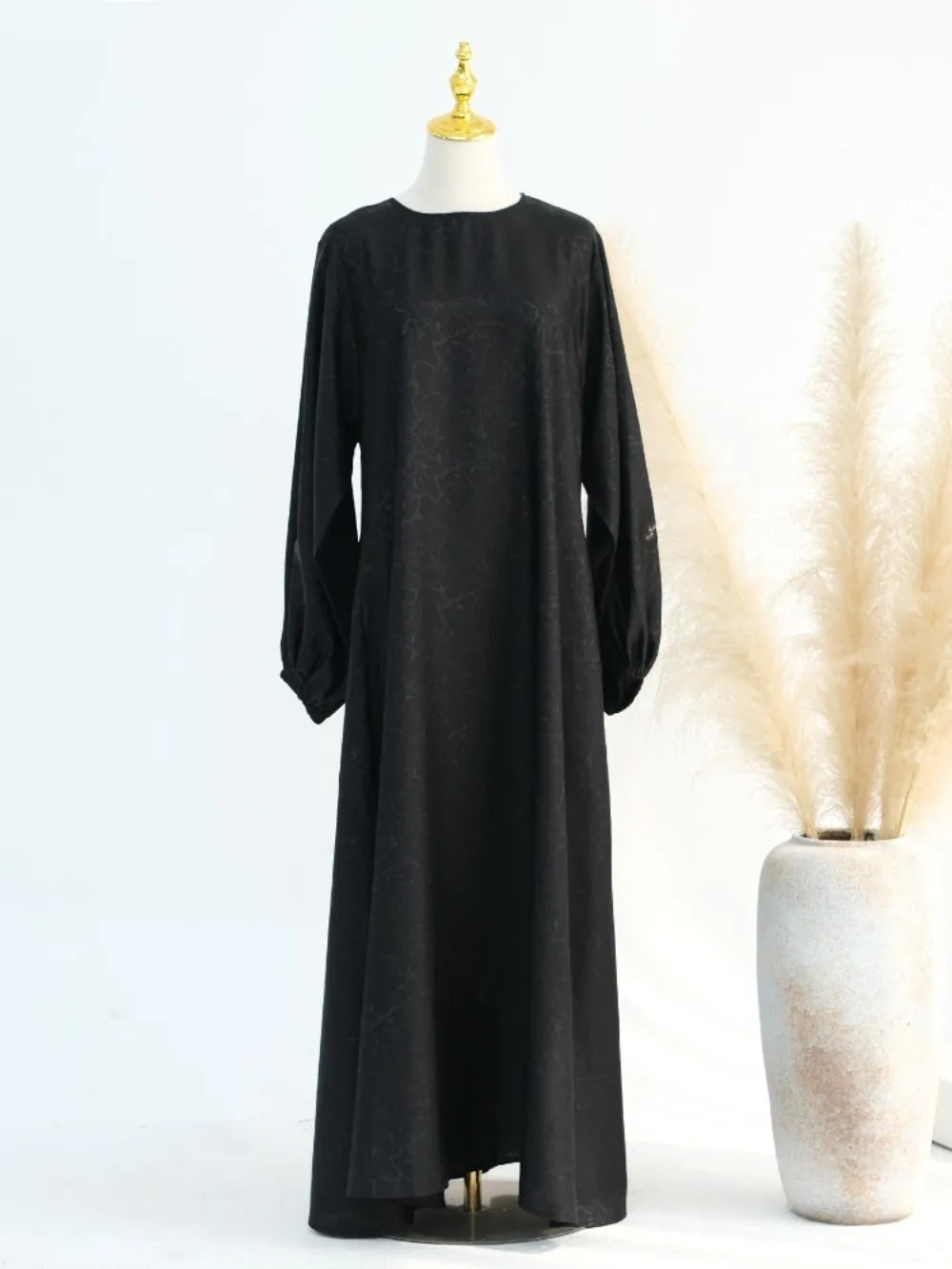 Eid Floral Print Muslim Abaya Dress Women Ramadan Satin Party Dresses Dubai Arab Moroccon Kaftan Gown Robe Vestido Caftan 2025