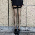 Lace Transparent Thigh High Socks