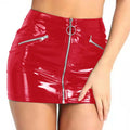 Latex Mini Skirt