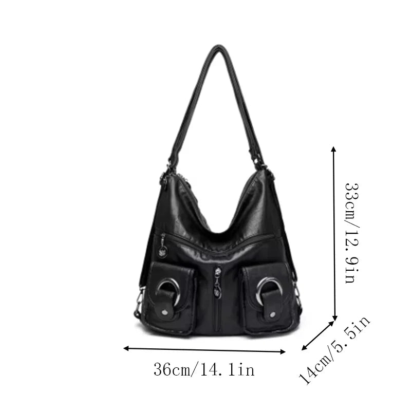 Leather Shoulder Bag
