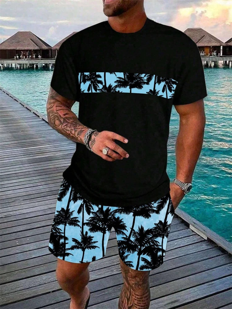 Print Shorts Set