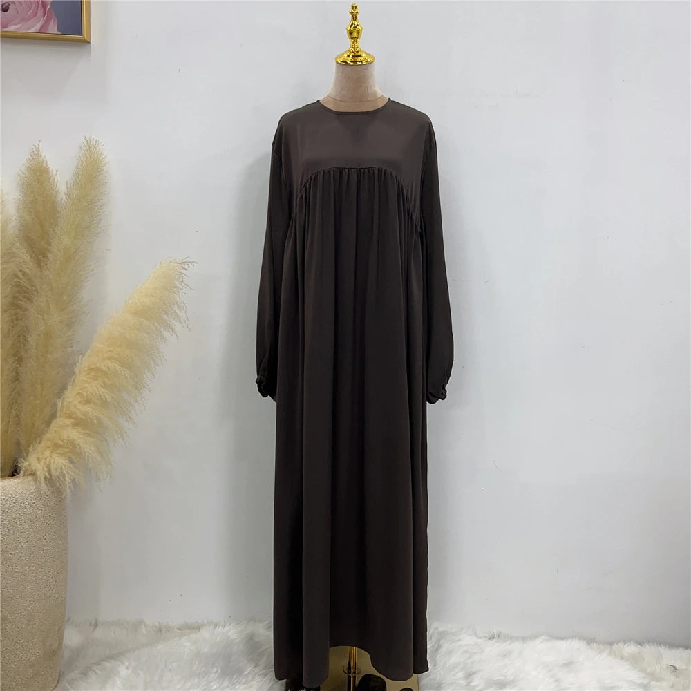 Kaftan Women Abayas Muslim Modest Prayer Loose Long Maxi Dress Turkey Khimar Eid Dubai Islamic Robe Arab Ramadan Jalabiya Caftan