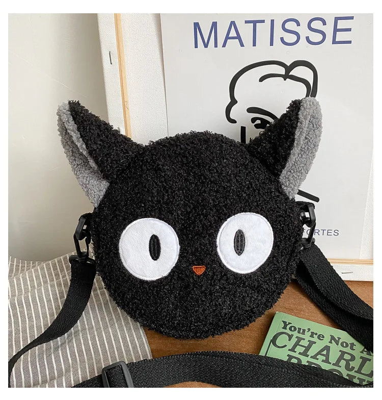 Cartoon Plush Shoulder Bag