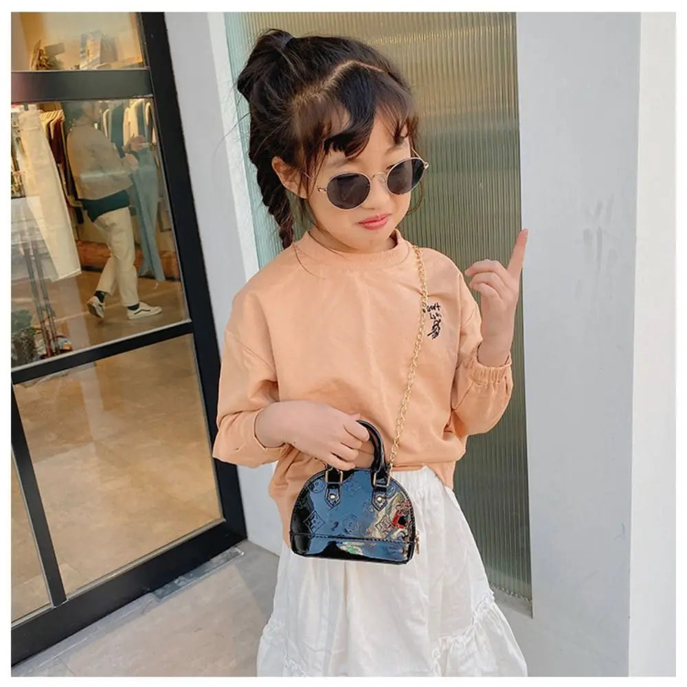 Kids PU Crossbody Bag
