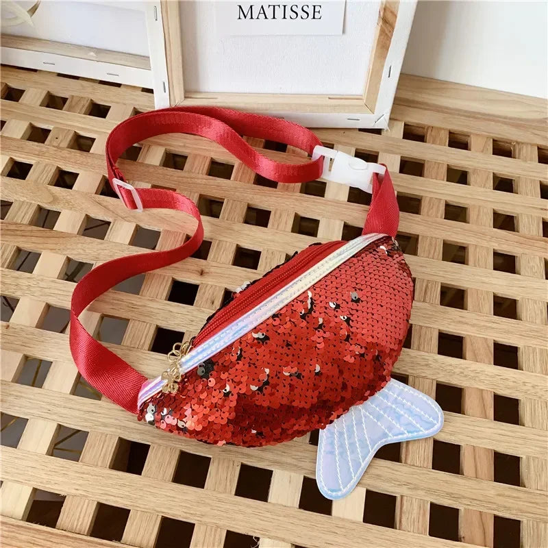 Kids Sequin Mermaid Fanny Pack