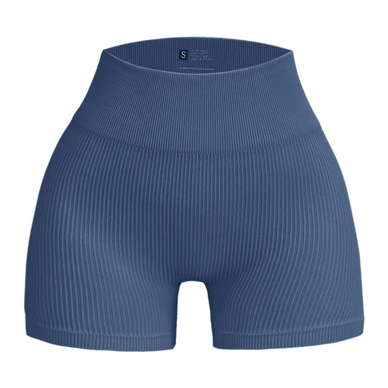 Ribbed Knit Shorts