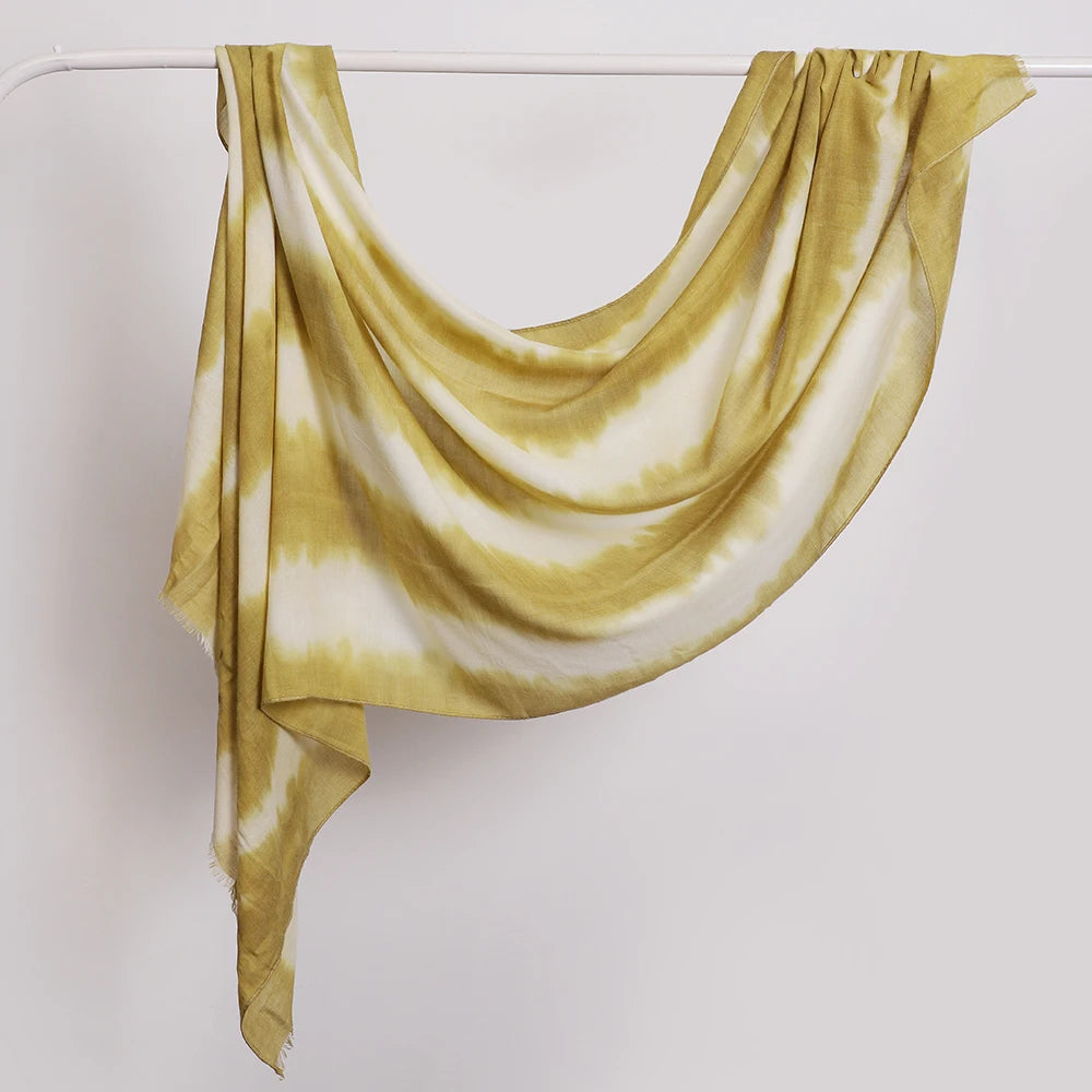 New Premium Tie-Dye Hijab Gradient Cotton Scarf Viscose Modal Hijab Headscarf Soft Breathable Hijab for Muslim Women