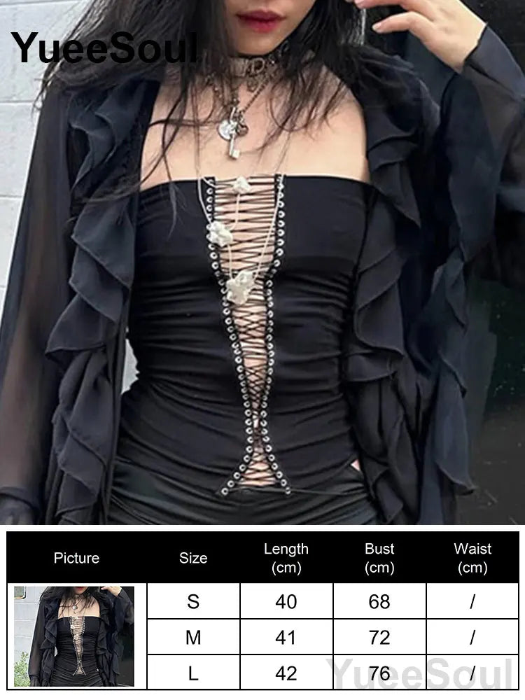 Strapless Corset Bustier Top