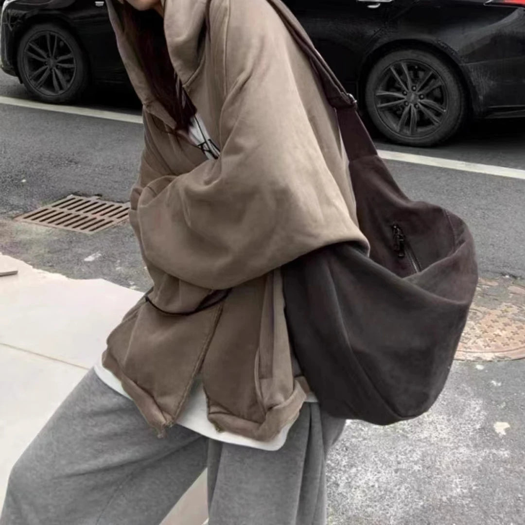 Oversized Slouchy Street Crossbody