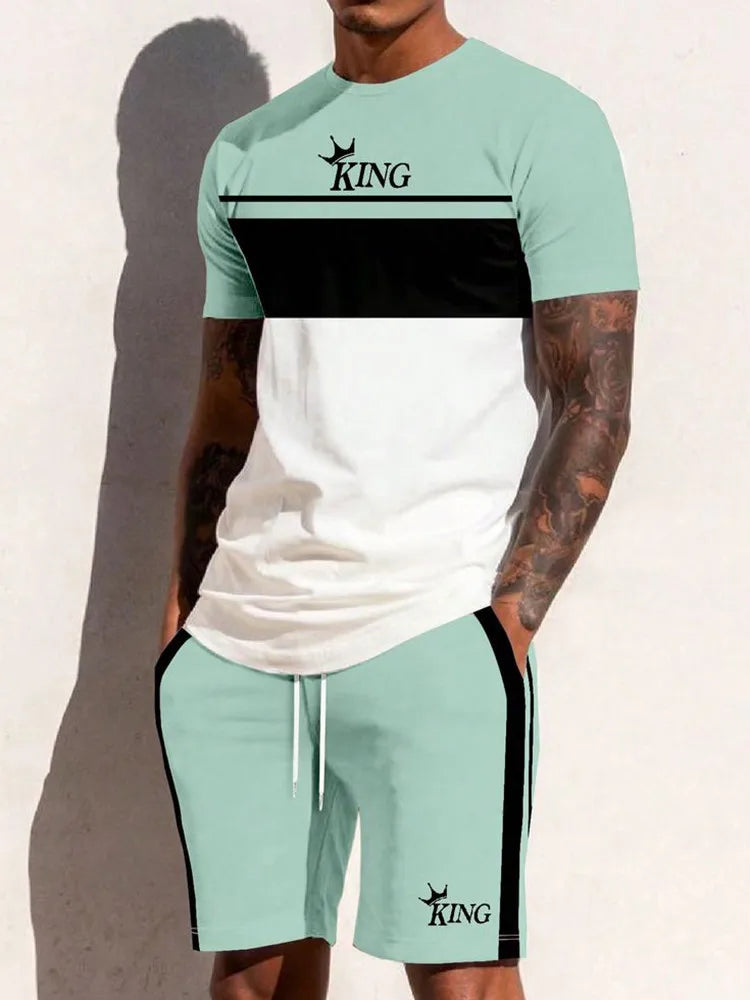 Short Sleeved Tee + Shorts Set