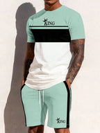 Short Sleeved Tee + Shorts Set