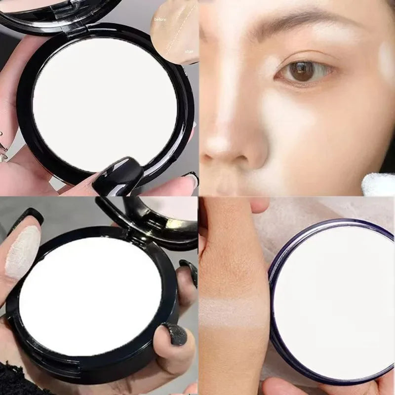Transparent White Pressed Powder