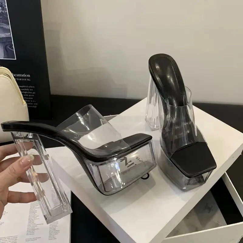 PVC Transparent Slippers