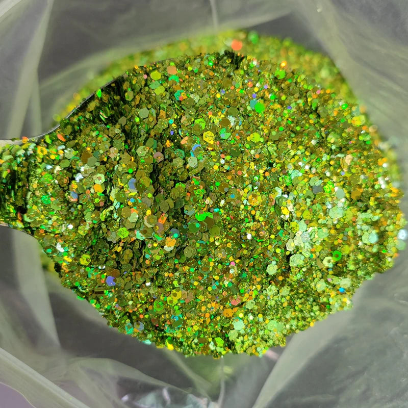 1KG Wholesale Mixed Size Holographic Nails Sequins Manicure Glitter Flakes Paillettes Nail Art Decorations Body/Face Glitter