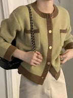 Knitted Open Cardigan