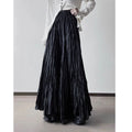 Black Pleated Skirt