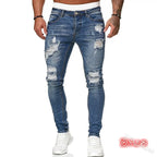 Distressed Denim Pants