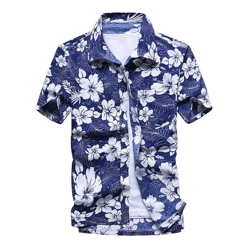 Floral Beach Pattern Shirt