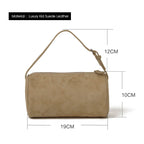Suede Handbag