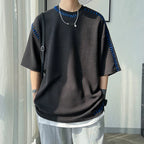 Waffle Knit Oversized T-Shirt