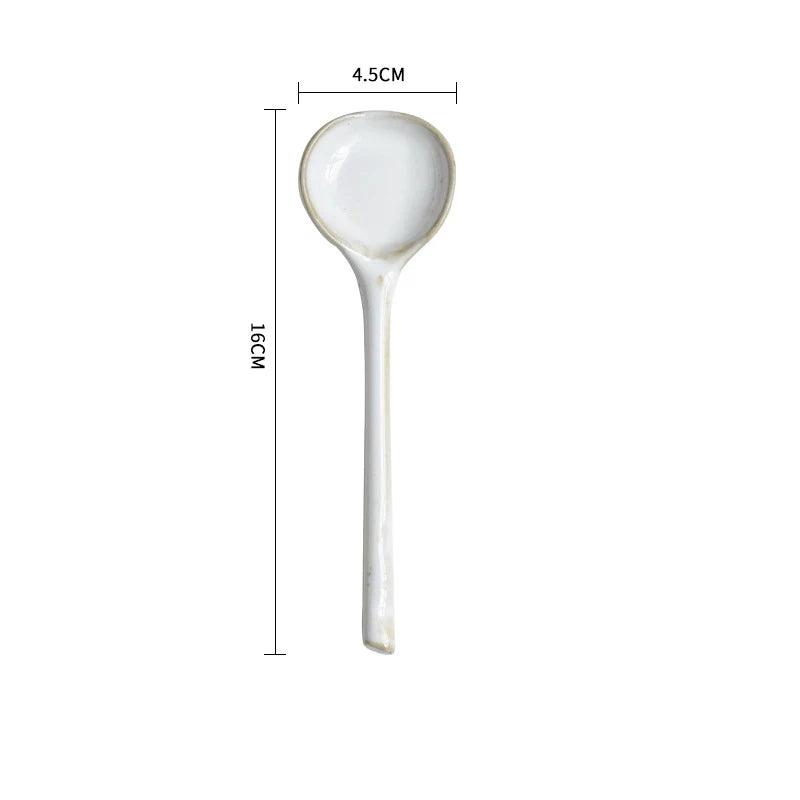 Ceramic Soup Spoon