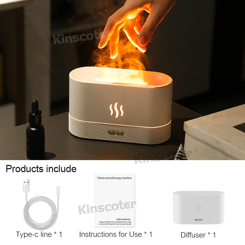 Colorful Flame Humidifier