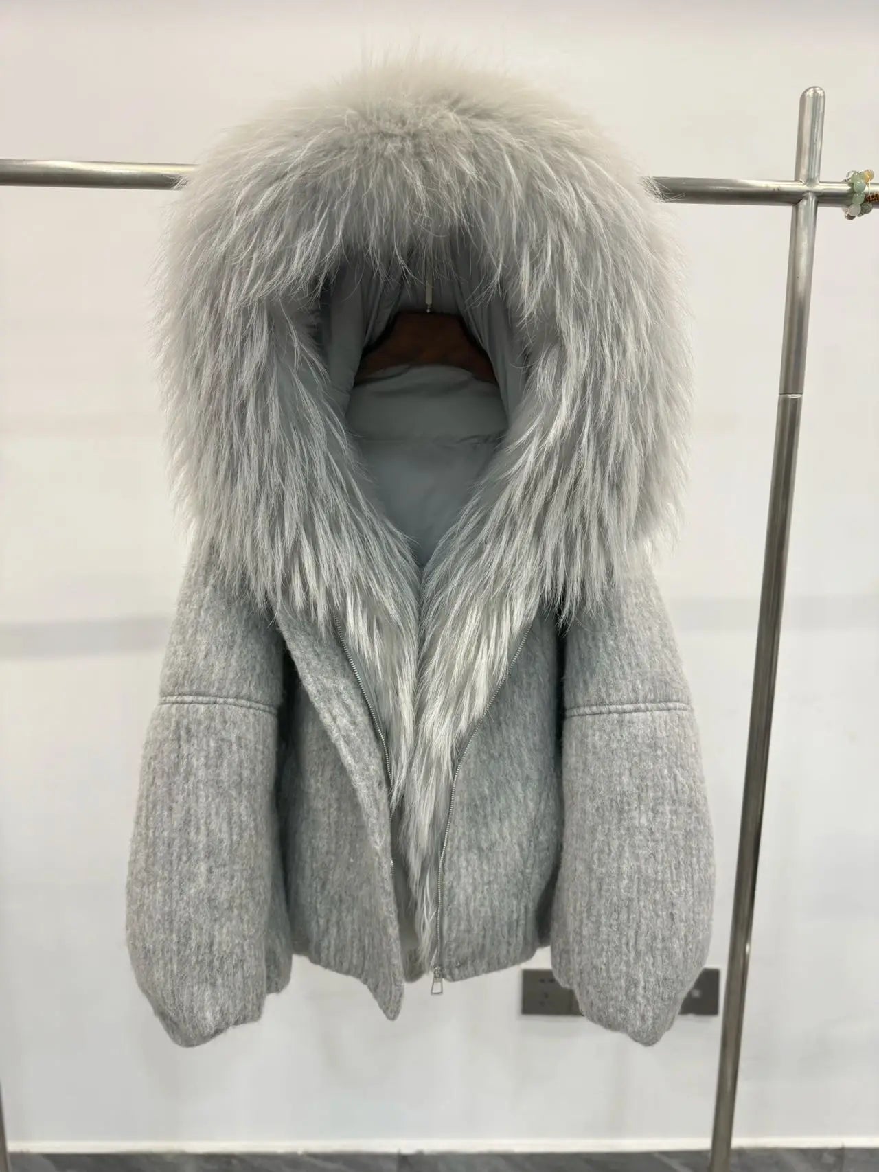 Down Fur Jacket